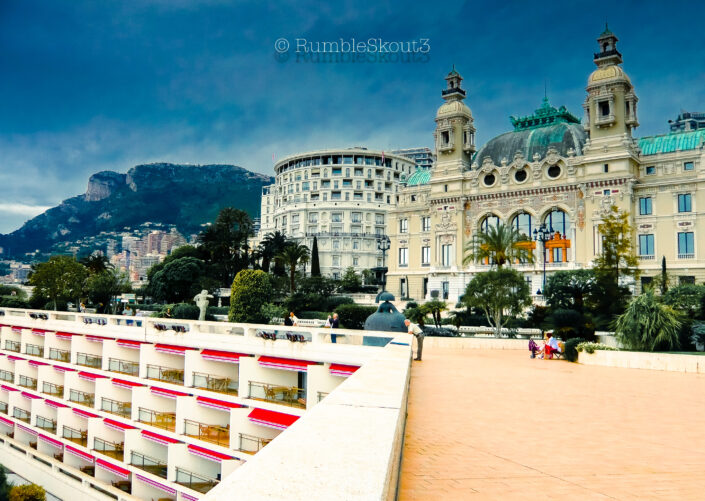 Enjoying a Red Stripe @ The Casino Monte-Carlo in Monaco, French Riviera, Côte d'Azur.