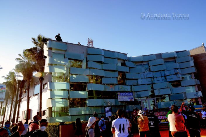 (LAPD) (LA 2020 Protest) East Los Angeles Hollenbeck Police Station